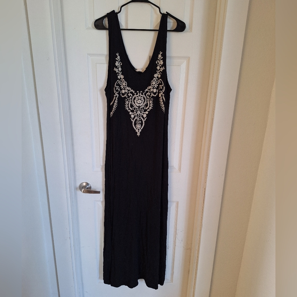 Casual Black Dress